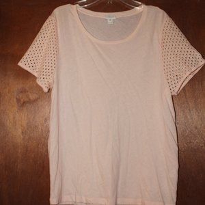 J.Crew Soft Pink T-shirt